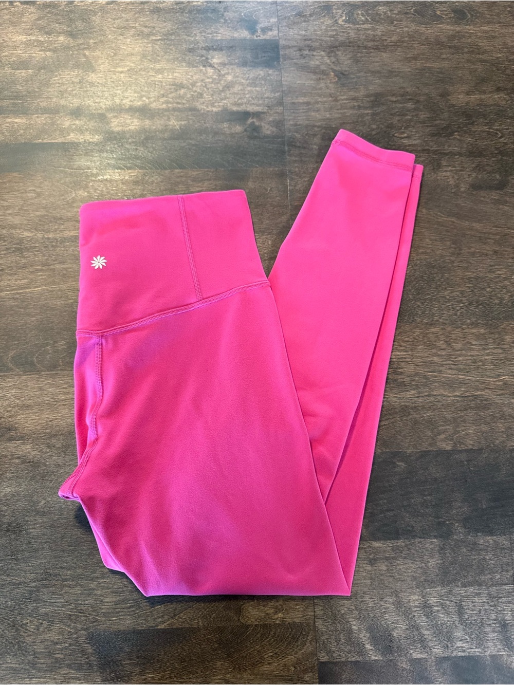 Athleta Hot Pink Ultra High Rise 7/8 Active Leggings